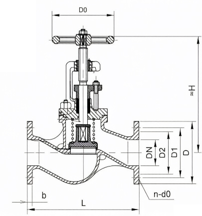 Drawing of DIN Cast Iron SDNR Valve.jpg Drawing of DIN Cast Iron SDNR Valve.jpg